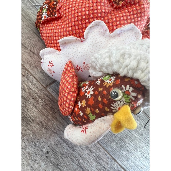 Handmade Stuffed Thanksgiving Turkey Doorstop Table Decor Plush Animal Door Stop - Picture 1 of 10